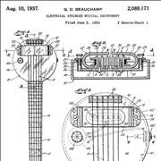 Diagrams of Rickenbacker Lap-steel Guitar Design From 1934