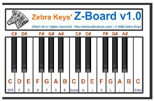 وب سایت Zebra Keys 