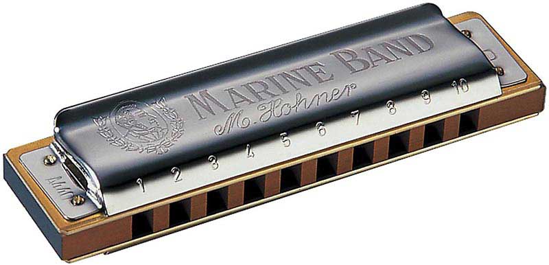 Hohner 1896 Marine Band 10-hole diatonic harmonica