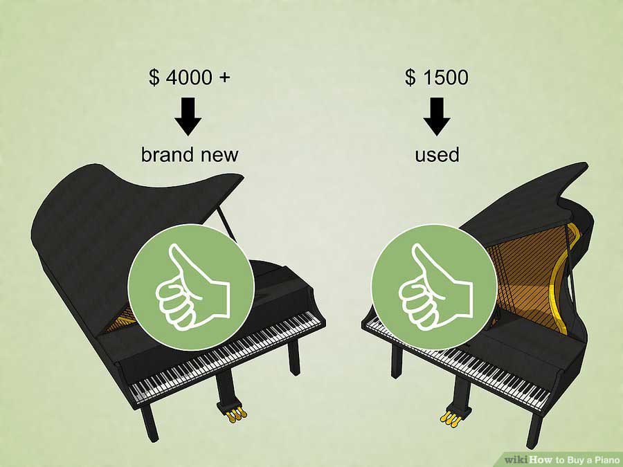 اگر بیشتر از 20 میلیون تومان پول دارید یک پیانو آکوستیک نو بخرید: