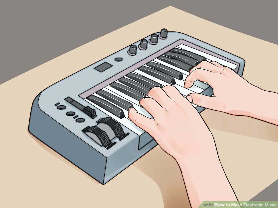 یک کنترل کننده MIDI را در مد نظر داشته باشید