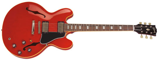 Types Of Electric Guitar Gibson 335