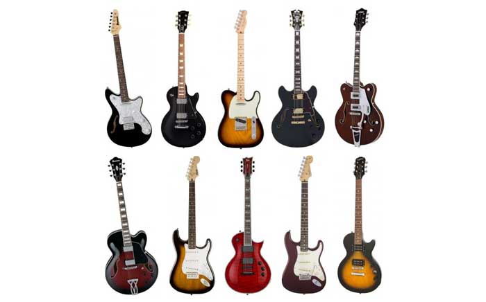 انواع گیتار الکتریک