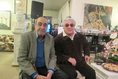ایرج خواجه امیری و اکبر گلپایگانی