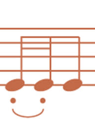 Orange diagram of Ricochet in music