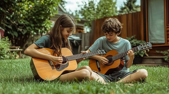 تبلچر تمرین گیتار