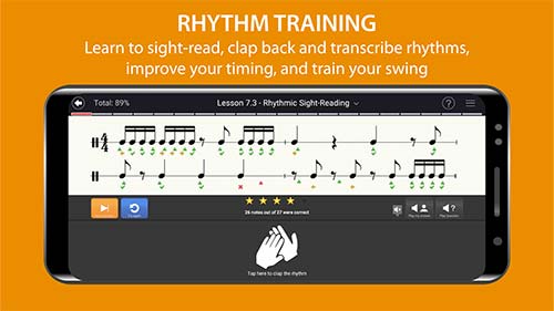 آموزش ویولن دانلود اپلیکیشن ایر مستر EarMaster